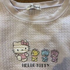 ＊ハローキティ＊キルティングパジャマ＊サイズ120＊の画像