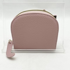 【未使用】ネコの形のカードケース ピンクの画像
