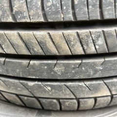 中古タイヤ四本　225/55R18　の画像