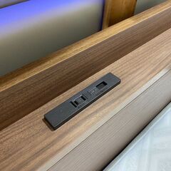 ニトリ｜Nスリープ｜プレミアム3｜コンセント・USB端子付き｜シングルベッドの画像