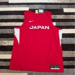 新品未使用 Jordan 日本代表 バスケットボール ユニフォーム L タグ付きの画像