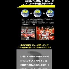PUMA メイクウィナー SPEED CLEAN 消臭除菌スプレー 3本の画像