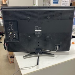 ロ2509-299 SHARP 32型液晶テレビ AQUOS LC-32E8 2011年製 地上波のみ試聴確認済み リモコン無し キズ汚れありの画像