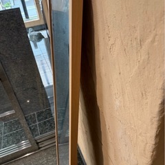 コーナン　木製スタンドミラー　自立ミラー　鏡の画像