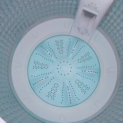現状特価品 AQUA アクア 洗濯機 6kg 2022年製 AQW-S6M(W) の画像