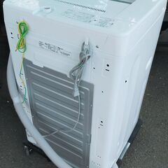 現状特価品 AQUA アクア 洗濯機 6kg 2022年製 AQW-S6M(W) の画像
