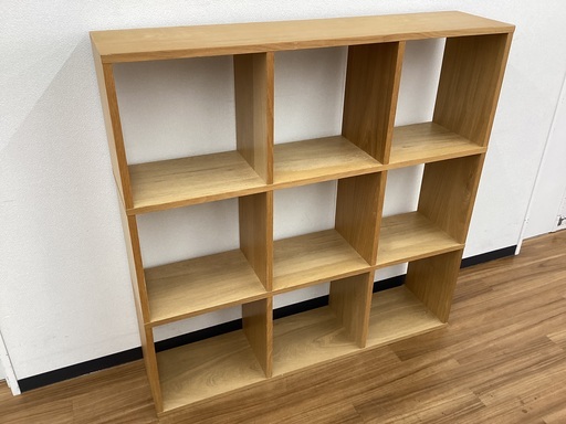 【トレファクマーケット久喜店】無印良品　スタッキングシェルフ　ハガレあり