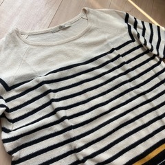 shuca 長袖 薄手ニット Sサイズの画像