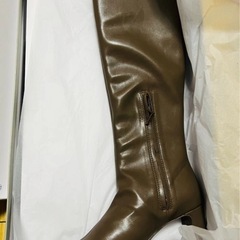 スナイデル　スクエアロングブーツの画像