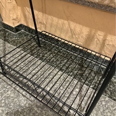 ハンガーラック　アイアン　収納ラック　の画像