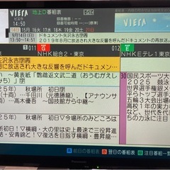 【テレビ】【Panasonic】2014年製、32型、各コードとリモコンセットの画像