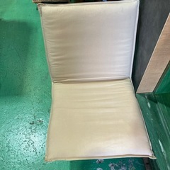 アウトドアチェア デッキチェア ディレクターチェア シートクッション付き‼️ イス 木製×キャンバスの画像