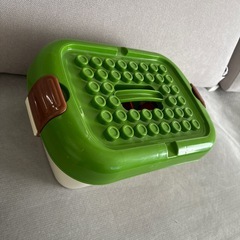 子供用わんわんブロックおもちゃの画像