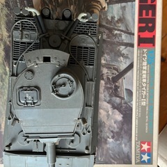1/25 TIGER 1 戦車プラモデル中古ジャンク品の画像