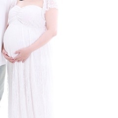 マタニティフォト ワンピースの画像
