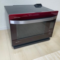 SHARP 電子レンジ　ウォーターオーブン ヘルシオ AX-PX2-Rの画像