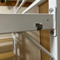 スチールハイベット+棚付きディスク(ニトリ
)の画像