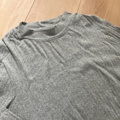 ユニクロ　レディース　リブTシャツ　Lサイズ　2枚セットの画像