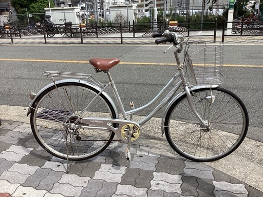 ♪ジモティー特価♪自動点灯ＬＥＤオートライト・シマノ製外装６段変速付き2７型ファミリーサイクル　中古自転車