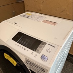 日立電気洗濯乾燥機 BD-SG100CL 2019年製　ドラム式洗濯機の画像