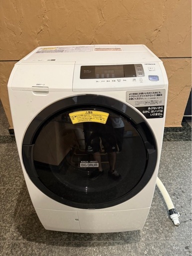 日立電気洗濯乾燥機 BD-SG100CL 2019年製　ドラム式洗濯機
