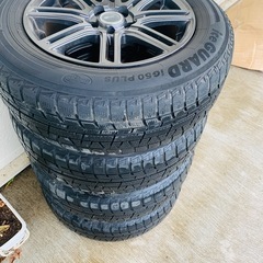 スタッドレス195/65/15アルミ付4本セットの画像
