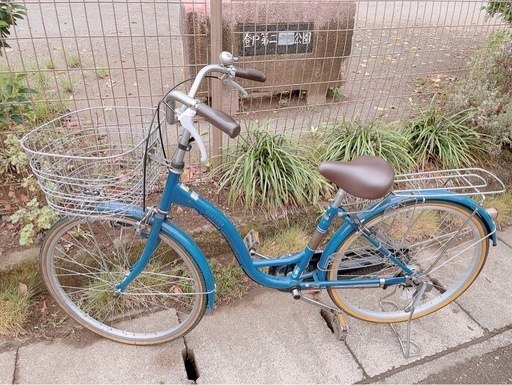 9/26処分】ママチャリ (il) 登戸の自転車の中古あげます・譲り