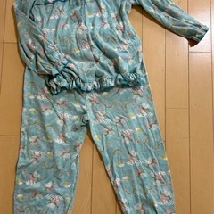 130 パジャマ ユニコーン うさぎ 2セットの画像