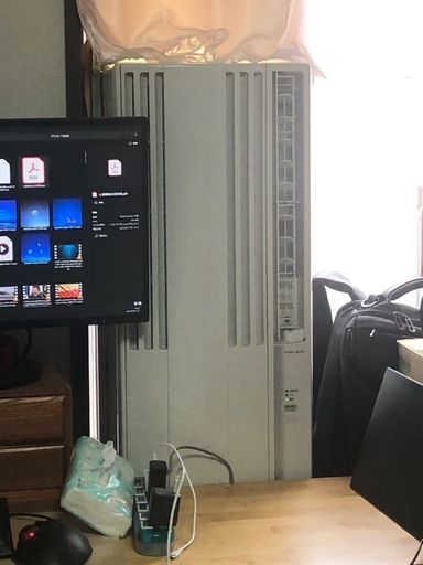 中古corona窓付けウインドファン　コロ