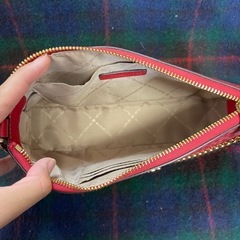 マイケルコース ポシェット　MICHAEL KORS レッド　レディースの画像
