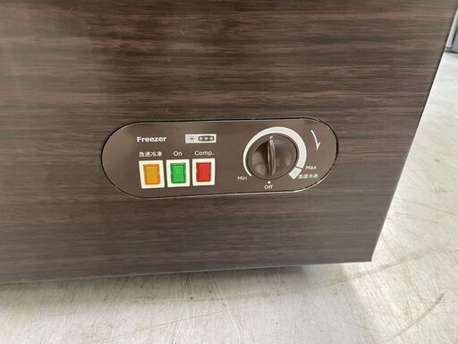 冷凍庫 エレクトロラックス 冷凍ストッカー 65L 2013年製 ECM0600BB-NJP 上開き 木目調 札幌市手稲区