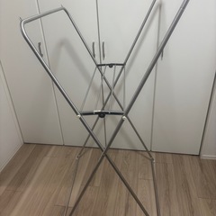 【室内干し用】X型折り畳み物干し竿の画像
