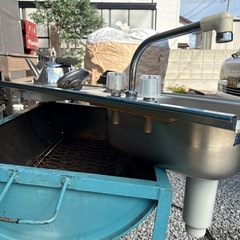 DIY用にＩＨと蛇口付きシンク台の画像