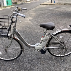 パナソニック電動アシスト自転車の画像