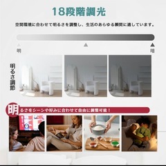 LEDシーリングライト 6畳　リモコン付きの画像