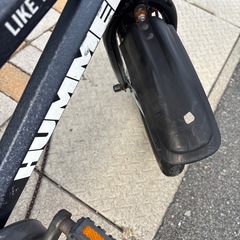 ハマー　自転車　補助輪付き　16インチの画像