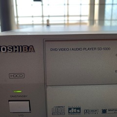 東芝 SD-5000 DVDプレーヤーの画像