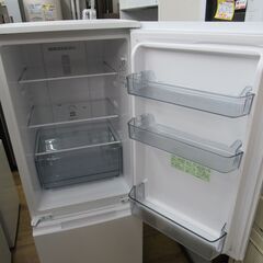 【中古】179L 2ドア冷蔵庫 シャープ SJ-D18 K-W 2023年製 つけかえどっちもドア エキスパート藤沢辻堂店の画像