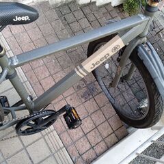 中古自転車ファットタイヤJeepの画像