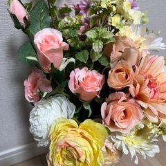 【決まりました】造花の花束の画像