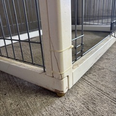木製　ペット犬用ケージ2個 サークル　まとめていかがですかの画像