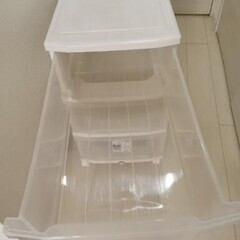 【美品】収納クリアケースの画像