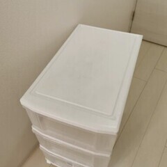 【美品】収納クリアケースの画像