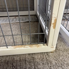 木製　ペット犬用ケージ2個 サークル　まとめていかがですかの画像