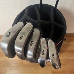 ゴルフバック&クラブの画像