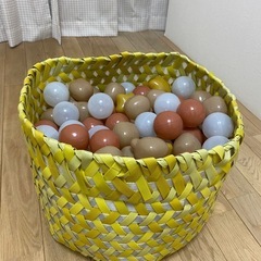 3コインズ　折りたたみプール+カラーボールの画像