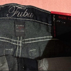 FUBU デニムパンツ ハーフパンツの画像