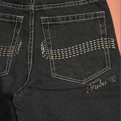FUBU デニムパンツ ハーフパンツの画像