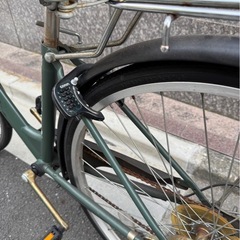GEO CROSSママチャリ 27インチ　カゴ付き自転車 の画像