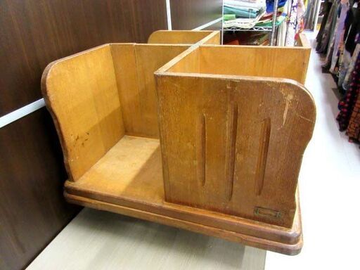 希少 昭和レトロ 現状品 TOHO 回転式 ブックラック ブックスタンド 帳簿立て 本立て 書類 ラック 店舗什器 古道具 苫小牧西店